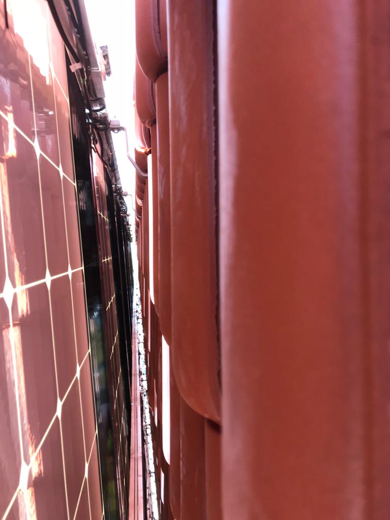 Foto: auf dem Dach