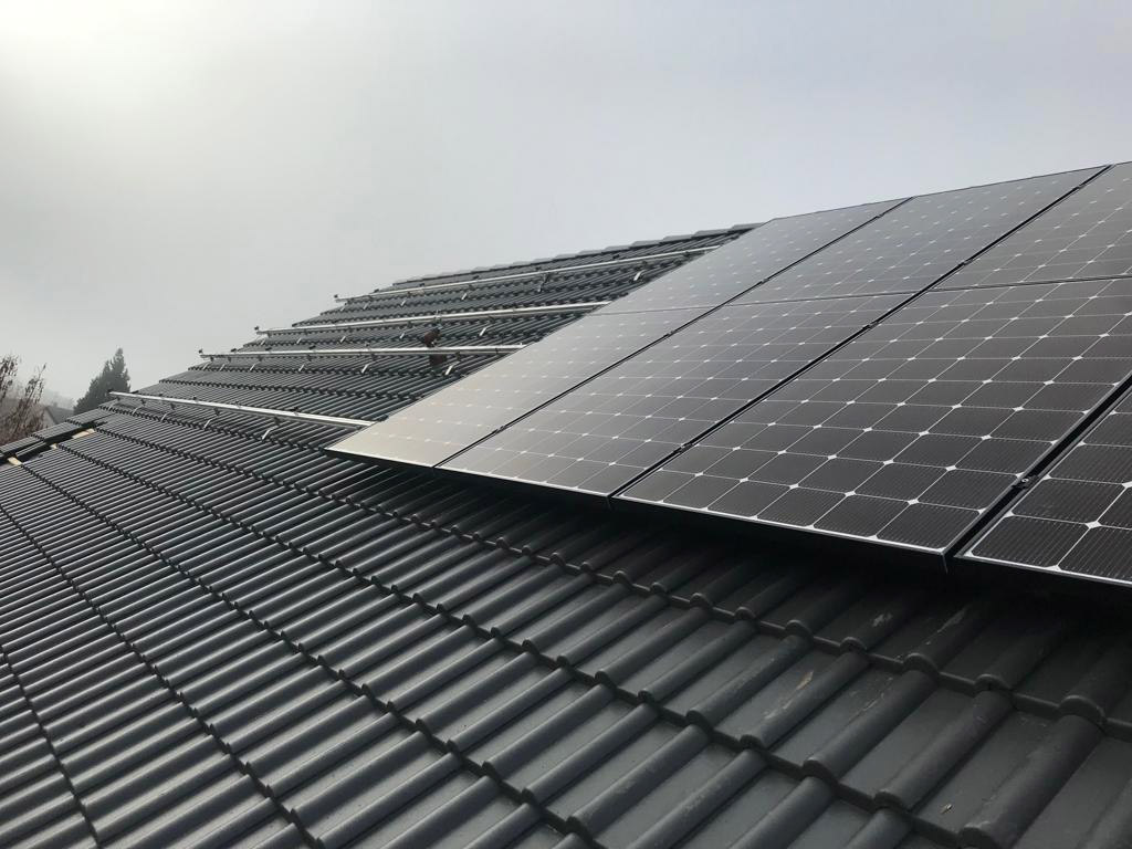 Foto: Solaranlage bei Hanau November 2018
