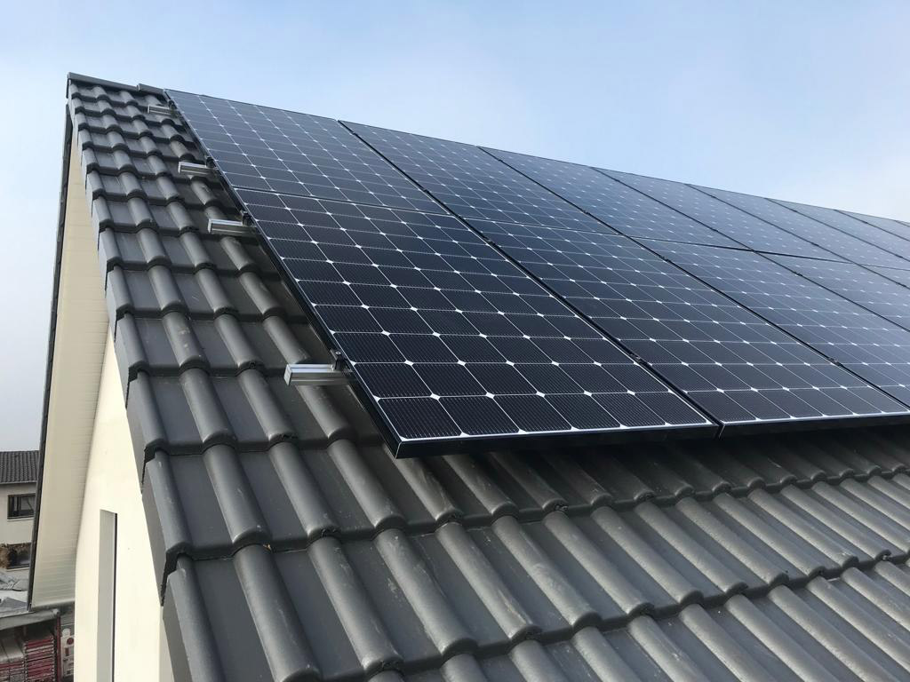Foto: Solaranlage bei Hanau November 2018