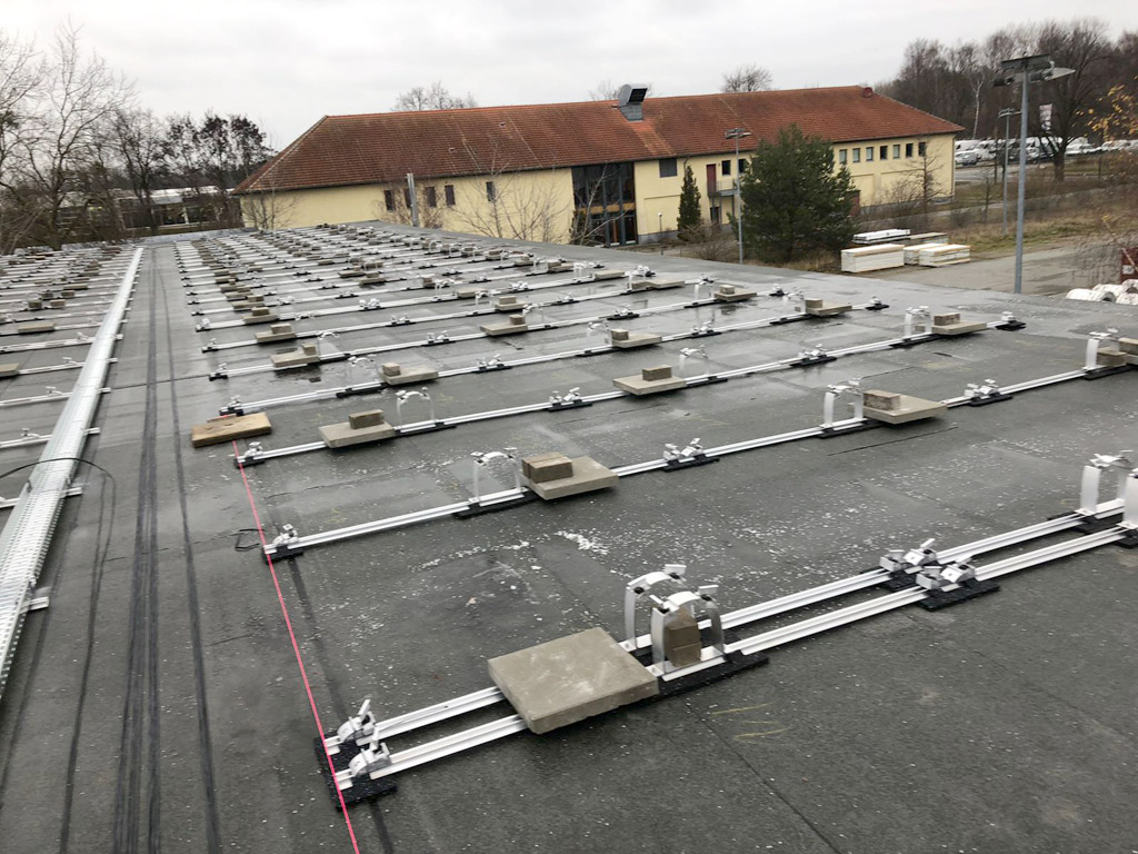 Foto: auf dem Dach