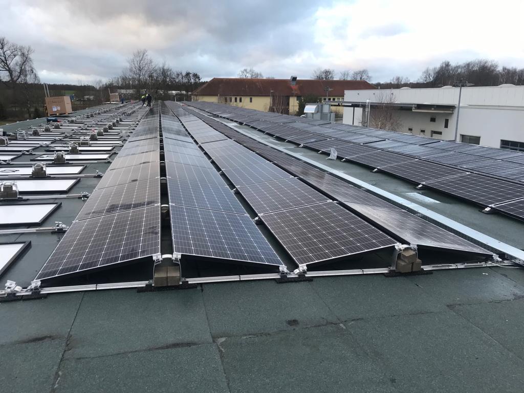 Foto: Solaranlage bei Rostock