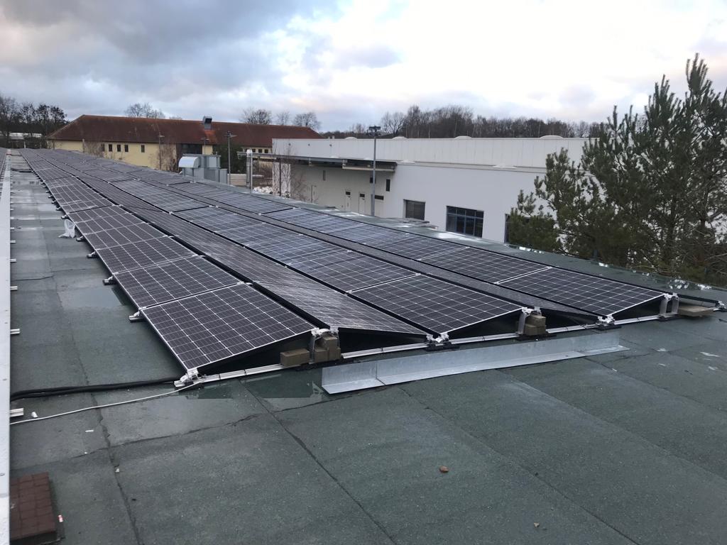 Foto: Solaranlage bei Rostock