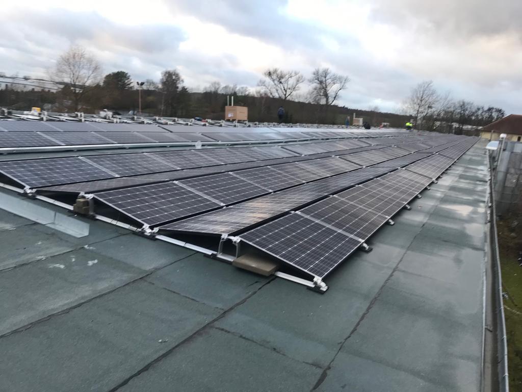 Foto: Solaranlage bei Rostock