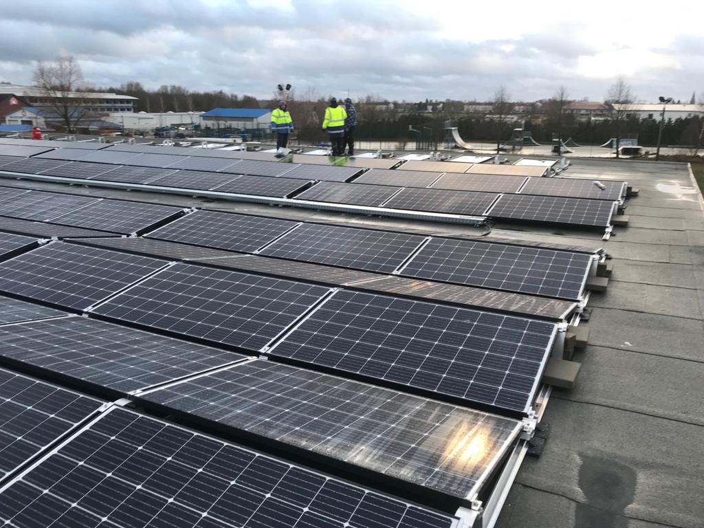 Foto: Solaranlage bei Rostock