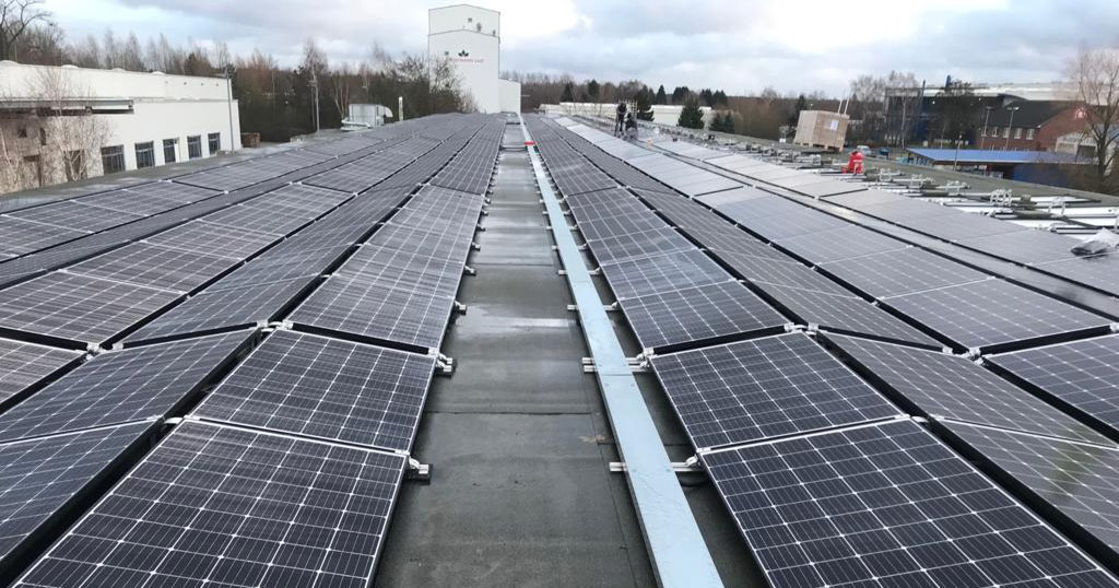Foto: Solaranlage bei Rostock