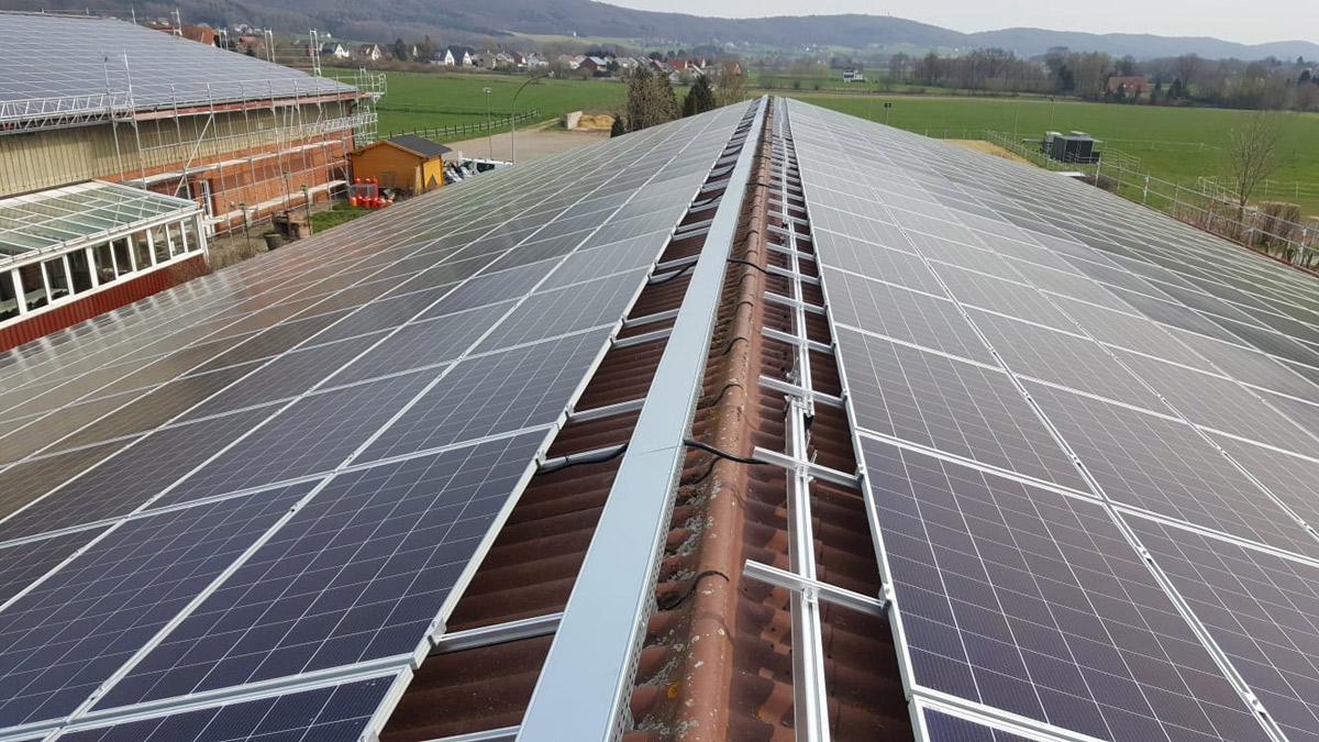 Foto: Solaranlage in Westfalen