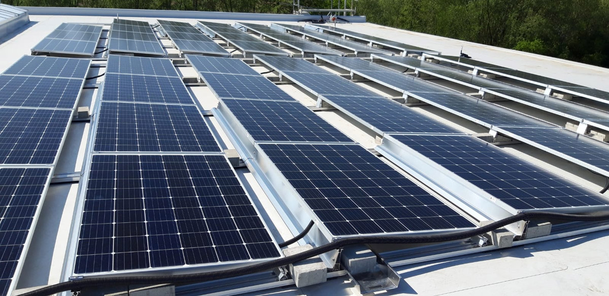 Solaranlage bei Frankfurt am Main