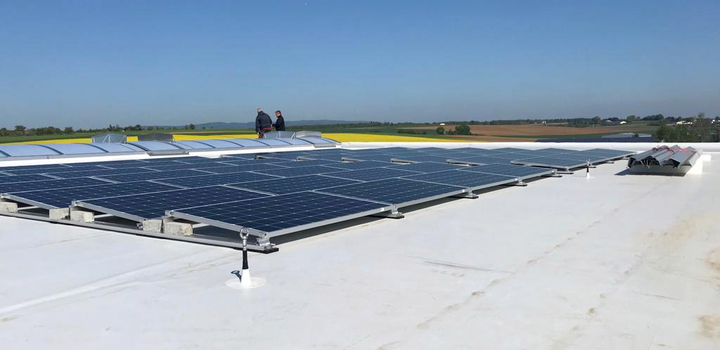 Solaranlage bei Frankfurt am Main