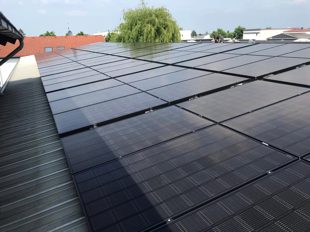 Foto: Solaranlage bei Frankfurt