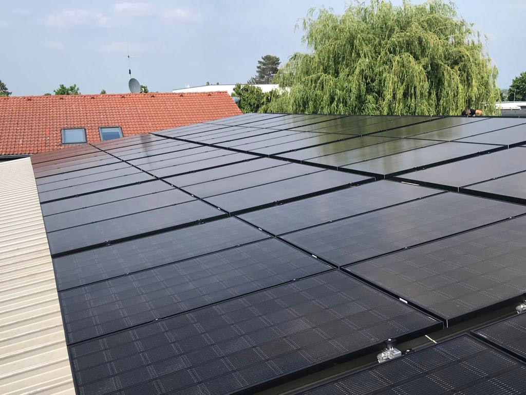 Foto: Solaranlage bei Frankfurt