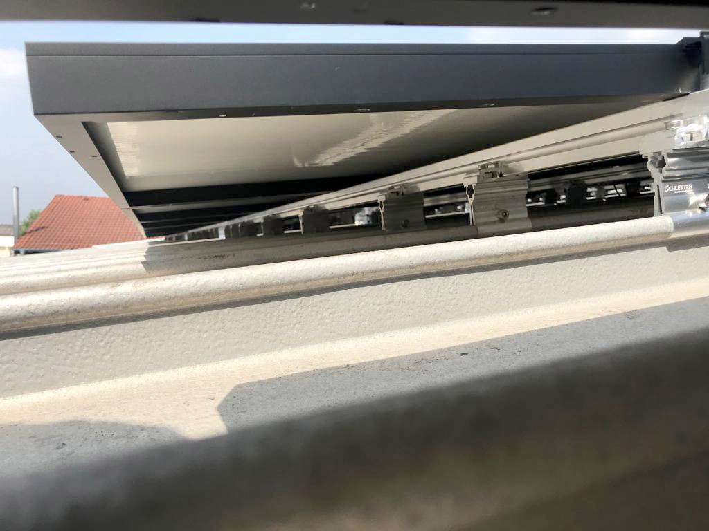 Foto: Solaranlage bei Frankfurt