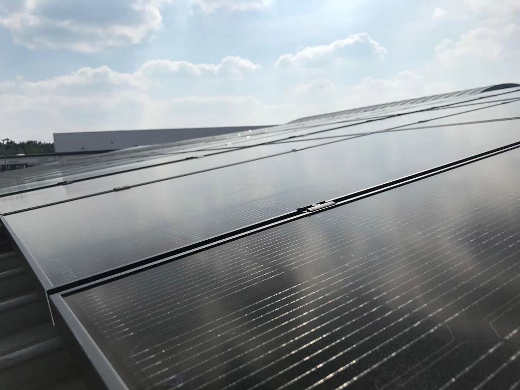 Foto: Solaranlage bei Frankfurt