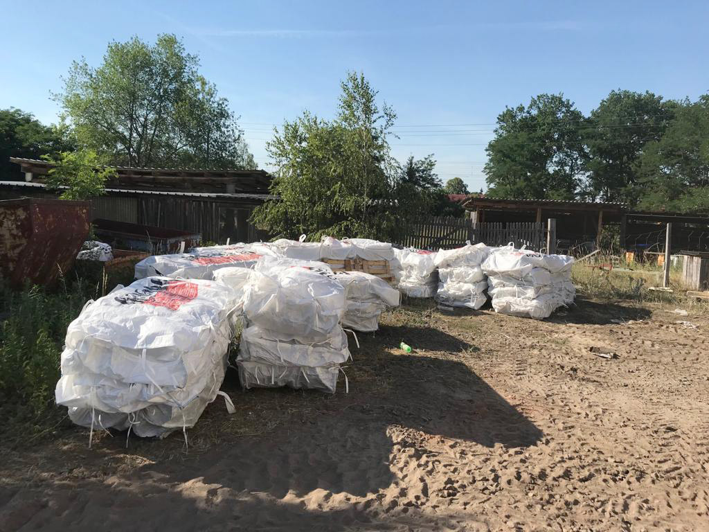 Foto;: auf der Baustelle