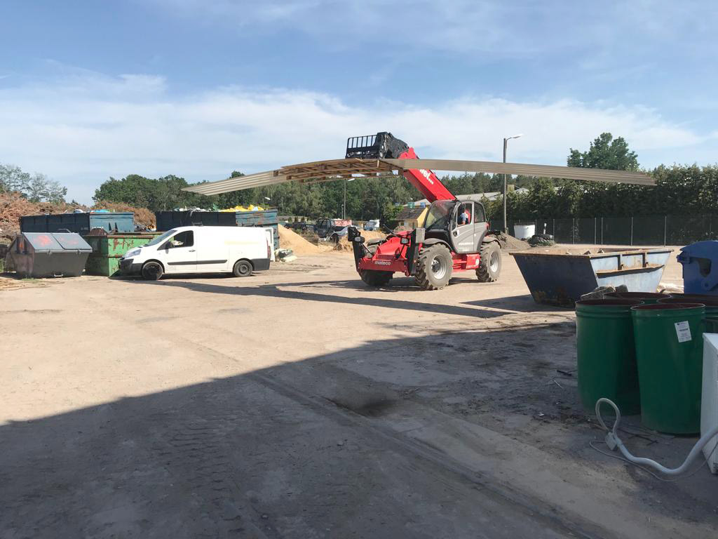 Foto: auf der Baustelle