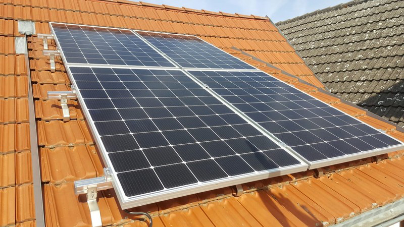 Solaranlage in Habitzheim, Odenwald