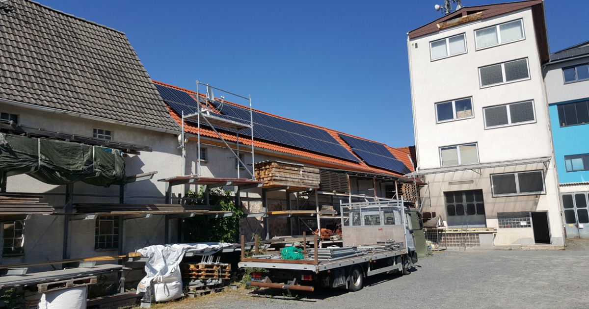 Solaranlage in Lengfeld