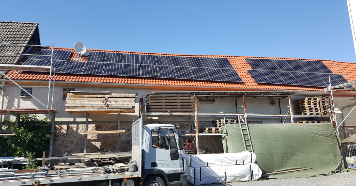 Solaranlage in Lengfeld
