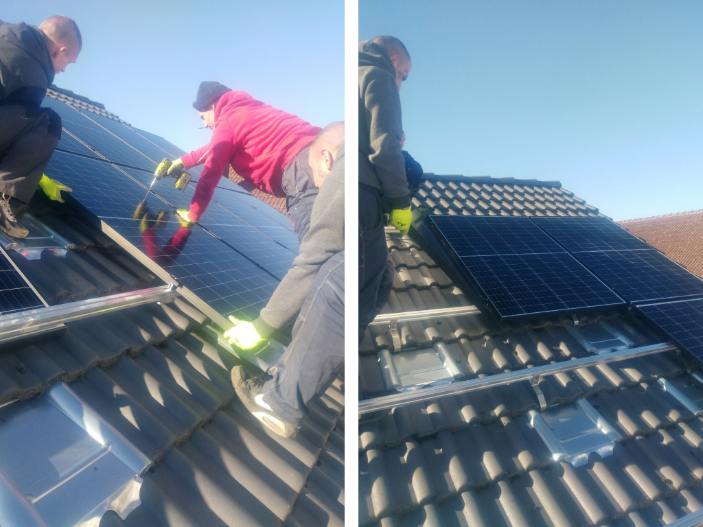 Foto: Solaranlage Rhein-Main Montage
