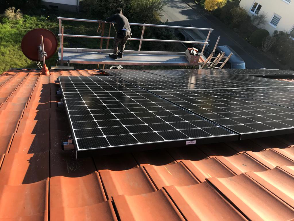 Foto: Solaranlage bei Aschaffenburg