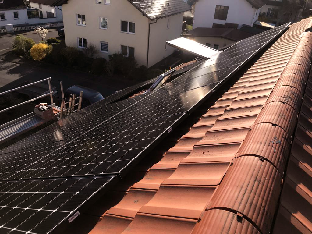 Foto: Solaranlage bei Aschaffenburg