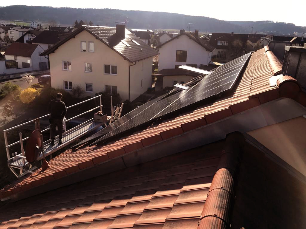 Foto: Solaranlage bei Aschaffenburg