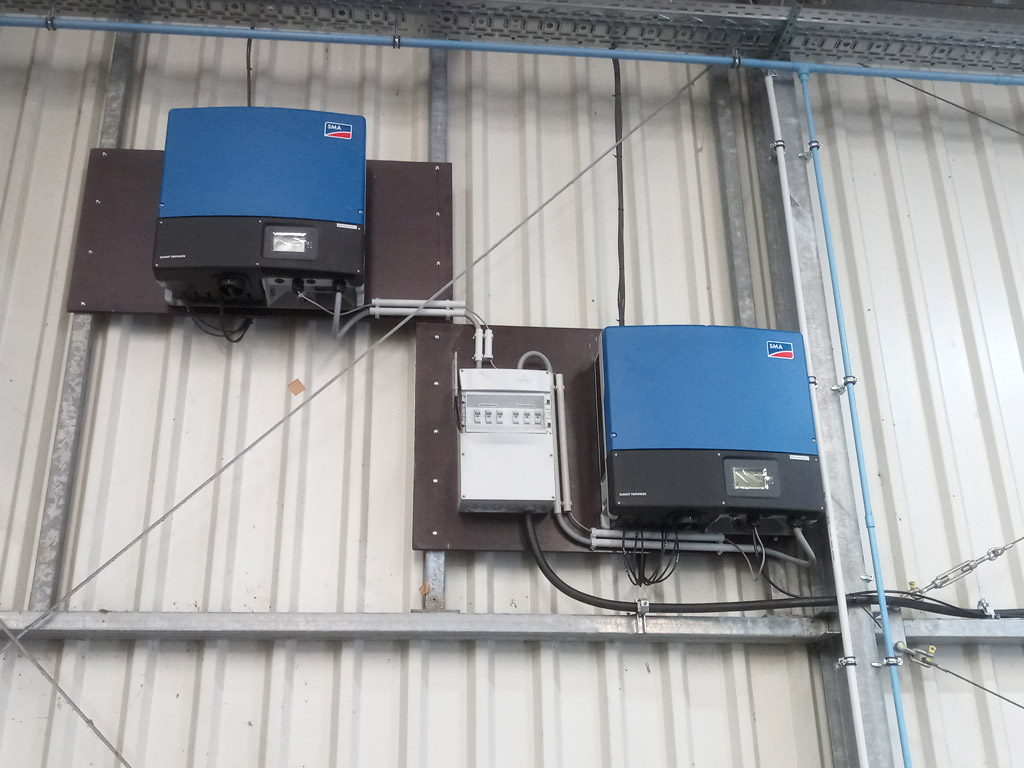 Foto: Solaranlage bei Limburg