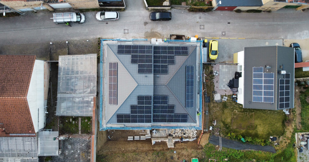 Foto: Solaranlagen von oben