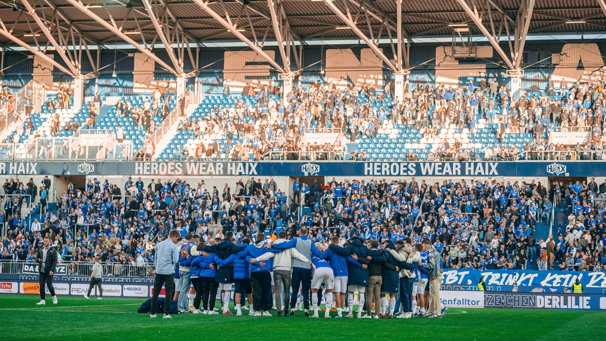 Foto: Im Stadion am Böllenfalltor