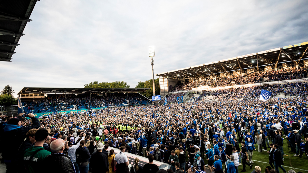 Foto: Im Stadion am Böllenfalltor
