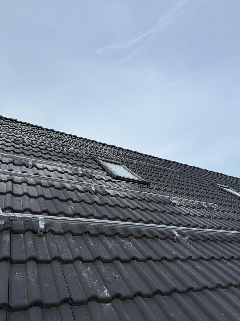 Foto: Solaranlage auf Doppelhaushälte