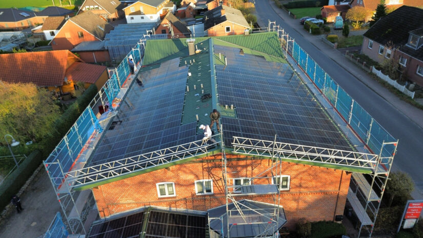 3 Solaranlagen in Seedorf bei Hamburg gebaut
